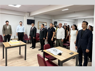 BARO BAŞKANIMIZ AV. GAZİ ÖZDEMİR, ANAMUR BARO ODAMIZI ZİYARET ETTİ