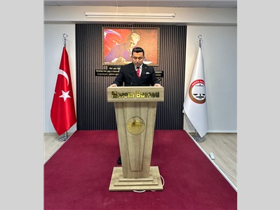 BARO BAŞKANIMIZ AV. GAZİ ÖZDEMİR, ANAMUR BARO ODAMIZI ZİYARET ETTİ