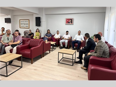BARO BAŞKANIMIZ AV. GAZİ ÖZDEMİR, ANAMUR BARO ODAMIZI ZİYARET ETTİ