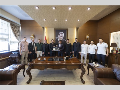 MERSİN SPOR KULÜBÜ YÖNETİMİNDEN ZİYARET