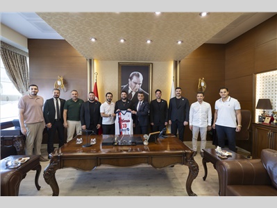 MERSİN SPOR KULÜBÜ YÖNETİMİNDEN ZİYARET