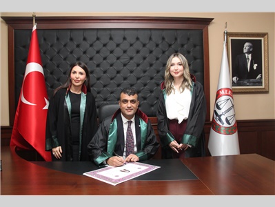 7 STAJYER AVUKATIMIZ, AVUKATLIK RUHSATNAMESİNİ ALDI