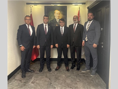 BARO YÖNETMİNDEN, MERSİN İL EMNİYET MÜDÜRÜ SAYIN İDRİS YILMAZ’A ZİYARET