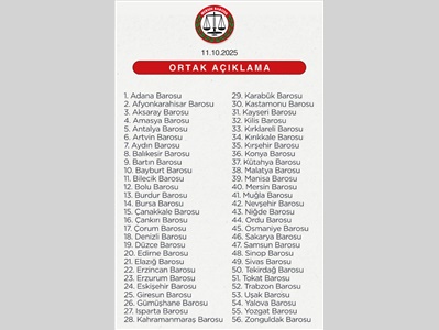 BAROLAR ORTAK AÇIKLAMA YAPTI