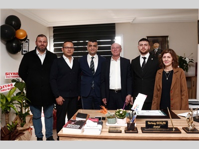 MESLEKTAŞIMIZIN OFİS AÇILIŞINA KATILDIK