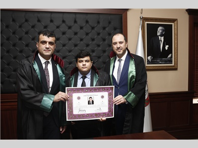 12 STAJYER AVUKATIMIZ CÜBBE GİYDİ