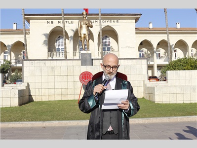 MERSİN BAROSU’NUN KURULUŞUNUN 99 YILI NEDENİYLE TÖREN DÜZENLENDİ