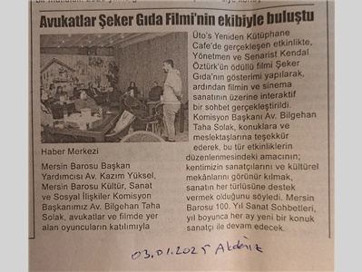 Avukatlar Şeker Gıda Ekibiyle buluştu