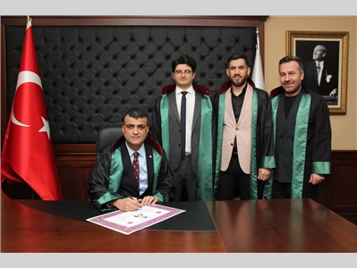 5 STAJYER AVUKATIMIZ AVUKATLIK RUHSATNAMESİNİ ALDI