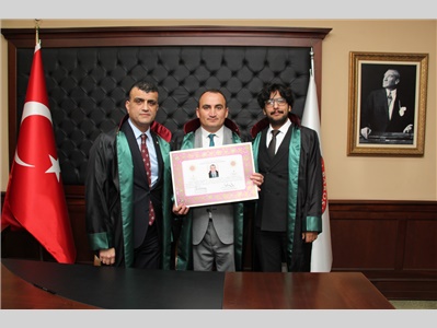 5 STAJYER AVUKATIMIZ AVUKATLIK RUHSATNAMESİNİ ALDI