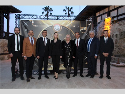 MERSİN BAROSU 5 NİSAN GELENEKSEL AVUKATLAR GÜNÜ BALOSU DÜZENLEDİ
