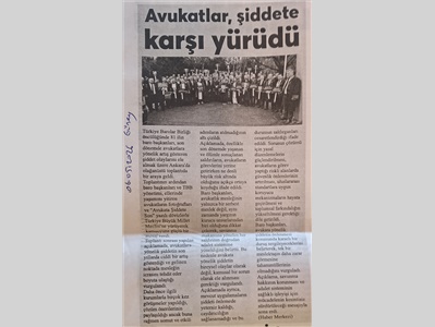 Baro Başkanları TBMM'ye yürüdü