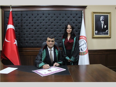 9 STAJYER AVUKATIMIZ, AVUKATLIK RUHSATNAMESİNİ ALDI