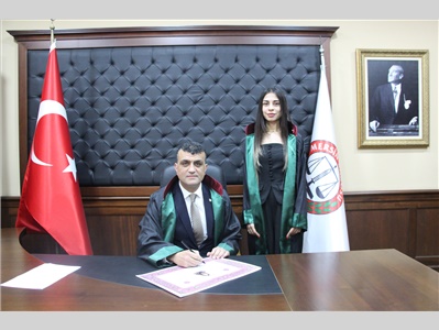 9 STAJYER AVUKATIMIZ, AVUKATLIK RUHSATNAMESİNİ ALDI