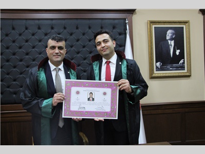 9 STAJYER AVUKATIMIZ, AVUKATLIK RUHSATNAMESİNİ ALDI