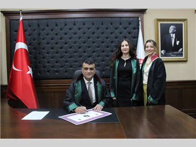 9 STAJYER AVUKATIMIZ, AVUKATLIK RUHSATNAMESİNİ ALDI