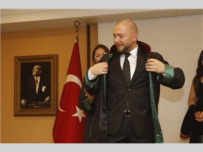 20 STAJYER AVUKATIMIZ CÜBBE GİYDİ