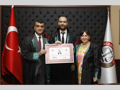 20 STAJYER AVUKATIMIZ CÜBBE GİYDİ