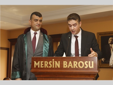 20 STAJYER AVUKATIMIZ CÜBBE GİYDİ