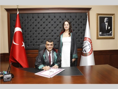 20 STAJYER AVUKATIMIZ CÜBBE GİYDİ