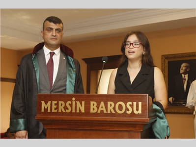 20 STAJYER AVUKATIMIZ CÜBBE GİYDİ
