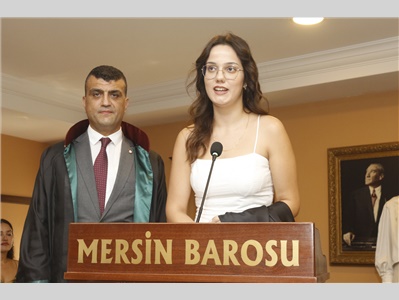 20 STAJYER AVUKATIMIZ CÜBBE GİYDİ