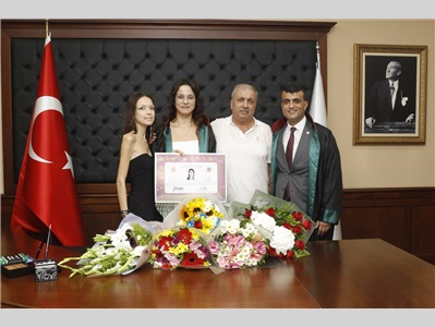 20 STAJYER AVUKATIMIZ CÜBBE GİYDİ