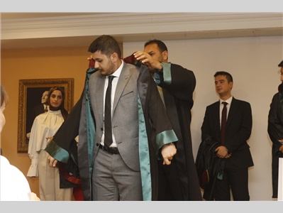 20 STAJYER AVUKATIMIZ CÜBBE GİYDİ