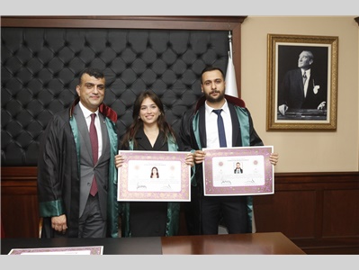 20 STAJYER AVUKATIMIZ CÜBBE GİYDİ