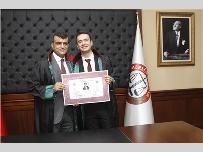 20 STAJYER AVUKATIMIZ CÜBBE GİYDİ