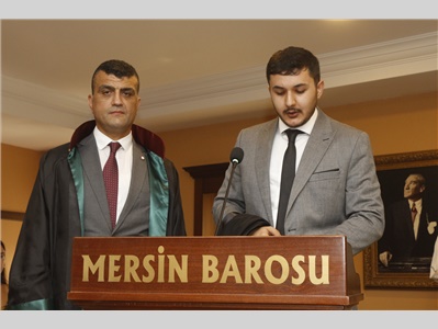 20 STAJYER AVUKATIMIZ CÜBBE GİYDİ