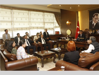 CHP MERSİN İL YÖNETİMİNDEN ZİYARET
