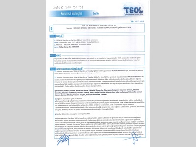 TEOL YABANCI DİL KURSU VE YURTDIŞI EĞİTİM İLE İNDİRİM PROTOKOLÜ İMZALANDI