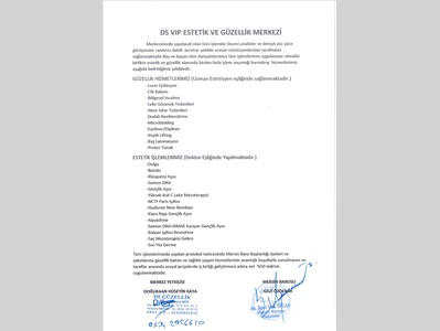 DS VIP ESTETİK VE GÜZELLİK MERKEZİ İLE İNDİRİM PROTOKOLÜ İMZALANDI