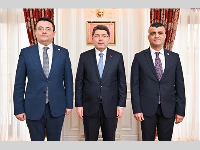 ADALET BAKANI SAYIN YILMAZ TUNÇ’A ZİYARET