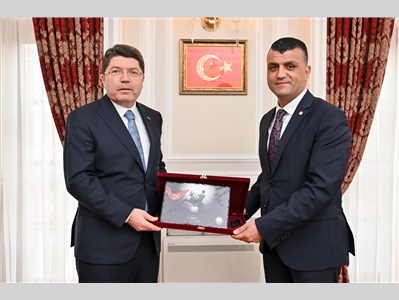 ADALET BAKANI SAYIN YILMAZ TUNÇ’A ZİYARET