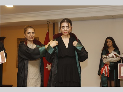 6 STAJYER AVUKATIMIZ CÜBBE GİYDİ