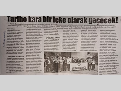 Baromuzdan Yargıtay kararına tepki