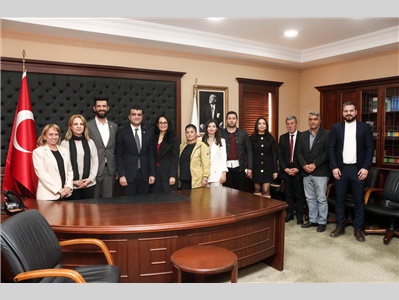 CHP YENİŞEHİR İLÇE YÖNETİMİNDEN ZİYARET