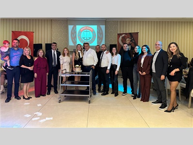 BARO YÖNETİMİMİZ, TARSUS’TA AVUKATLARIMIZLA DAYANIŞMA YEMEĞİNDE BİR ARAYA GELDİ