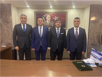 ADALET BAKANLIĞI HUKUK İŞLERİ GENEL MÜDÜRÜ SAYIN HAKAN ÖZTATAR’A ZİYARET
