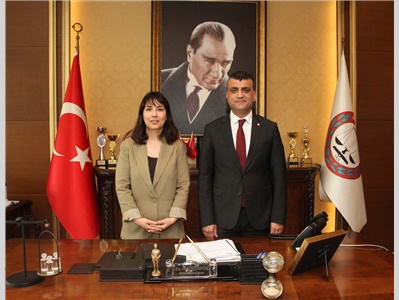 MERSİN ADLİ YARDIM HUKUK KLİNİĞİNDEN BARO BAŞKANIMIZA ZİYARET