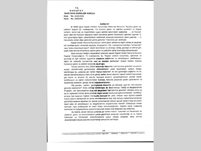 BAROMUZ TARAFINDAN TARAFINDAN AÇILAN DAVADAN AÇILAN DAVADA, AVUKATLIK MESLEĞİNİN GÖREV VE YETKİ ALANINA MÜDAHALE EDEN KVKK TEBLİĞİNE İLİŞKİN İPTAL KARARI KESİNLEŞTİ