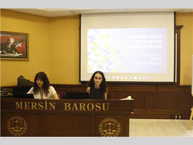 "TÜRKİYE'DE GÖÇ BAĞLAMINDA İNSAN HAKLARININ GÜÇLENDİRİLMESİ" PRPOJESİ EĞİTİM ÇALIŞMASI BAŞLADI