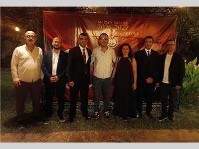 BAROMUZ SİLİFKE’DE ADLİ YIL AÇILIŞ RESEPSİYONU DÜZENLEDİ