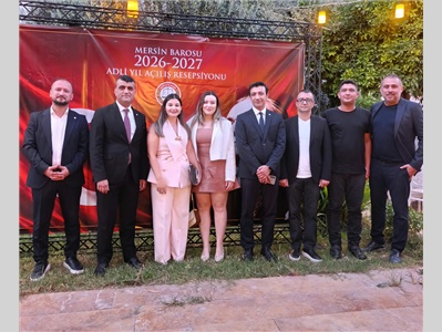 BAROMUZ SİLİFKE’DE ADLİ YIL AÇILIŞ RESEPSİYONU DÜZENLEDİ