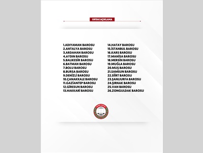 26 BARODAN ORTAK AÇIKLAMA