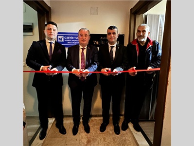 MESLEKTAŞIMIZIN OFİS AÇILIŞINA KATILDIK