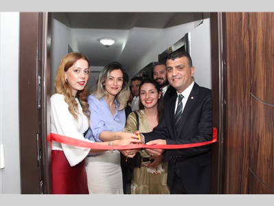 MESLEKTAŞIMIZIN OFİS AÇILIŞINA KATILDIK