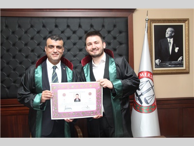 5 STAJYER AVUKATIMIZ CÜBBE GİYDİ